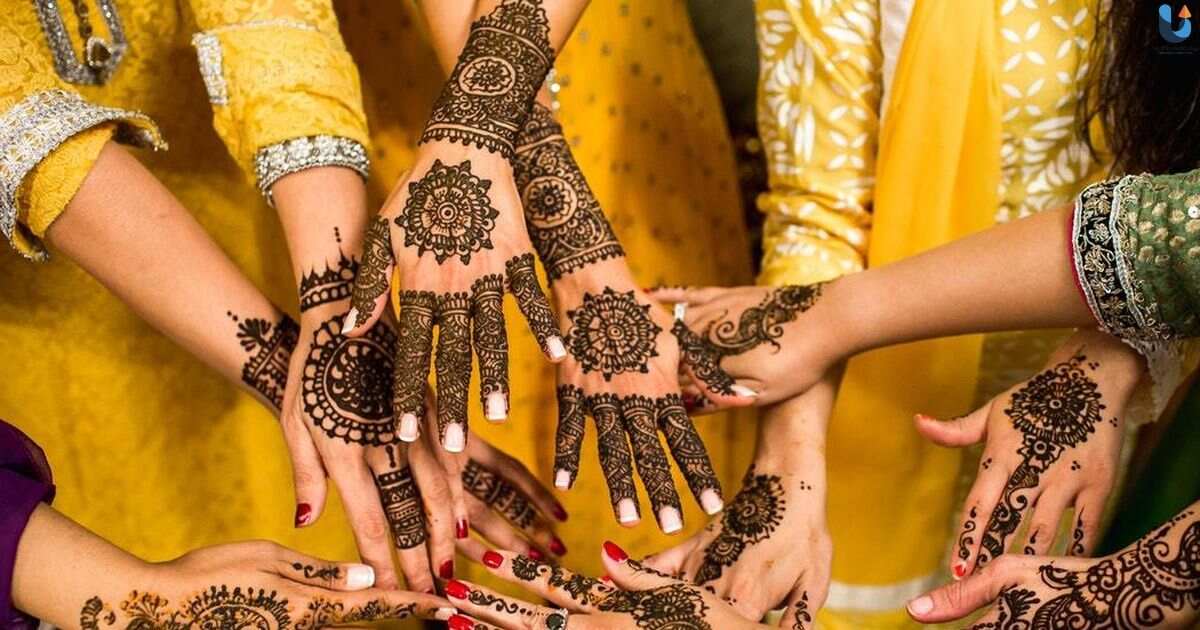 Mehndi Captions for Bride Friends