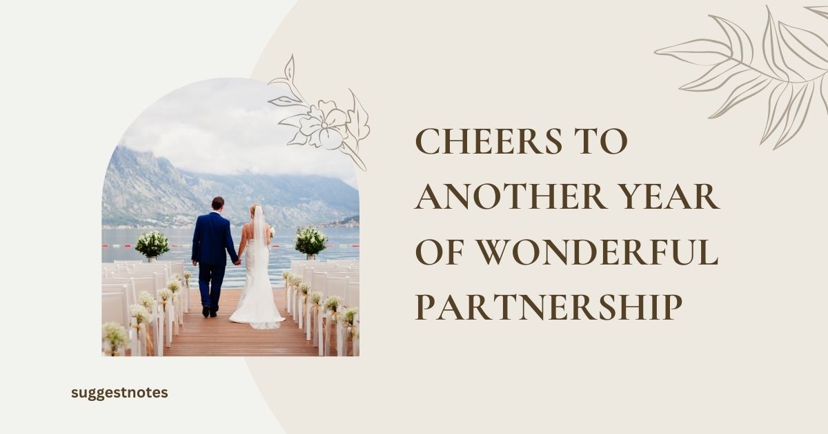 Cheers to another year of wonderful partnership