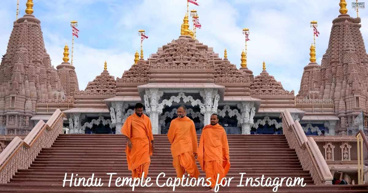 Hindu Temple Captions for Instagram