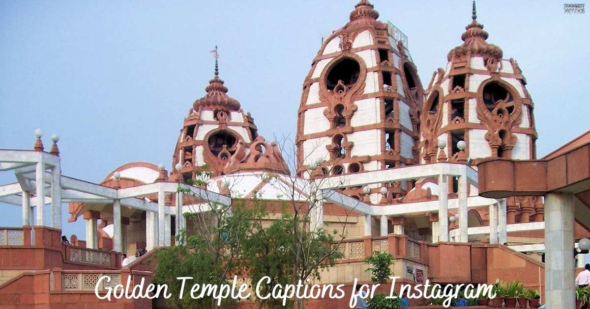 Iskcon Temple Captions for Instagram