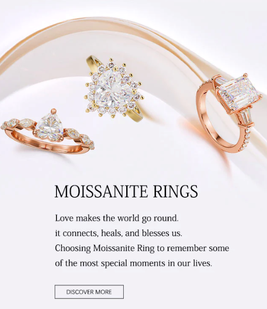 Sparkle Forever with Romalar Jewelry’s Moissanite Rings